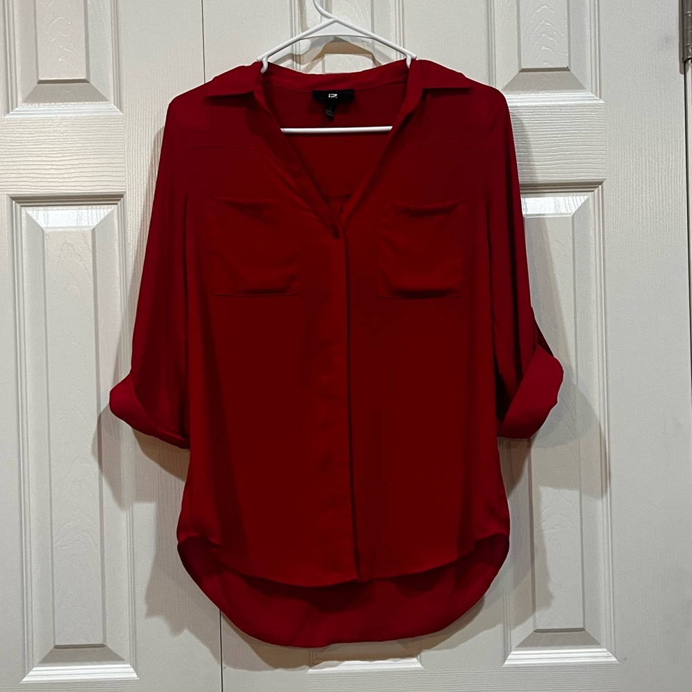 iZbyer Red blouse (Small)